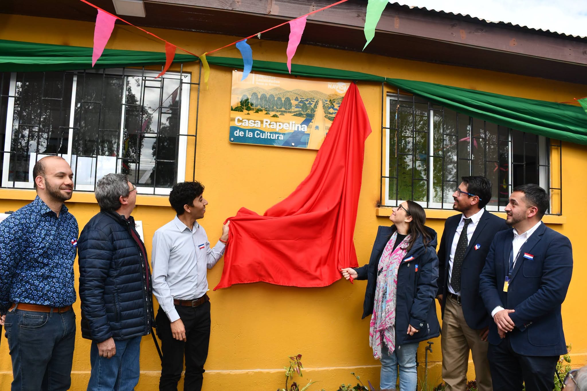Rapel inauguró obras de mejoramiento peatonal y la Casa Rapelina de la Cultura