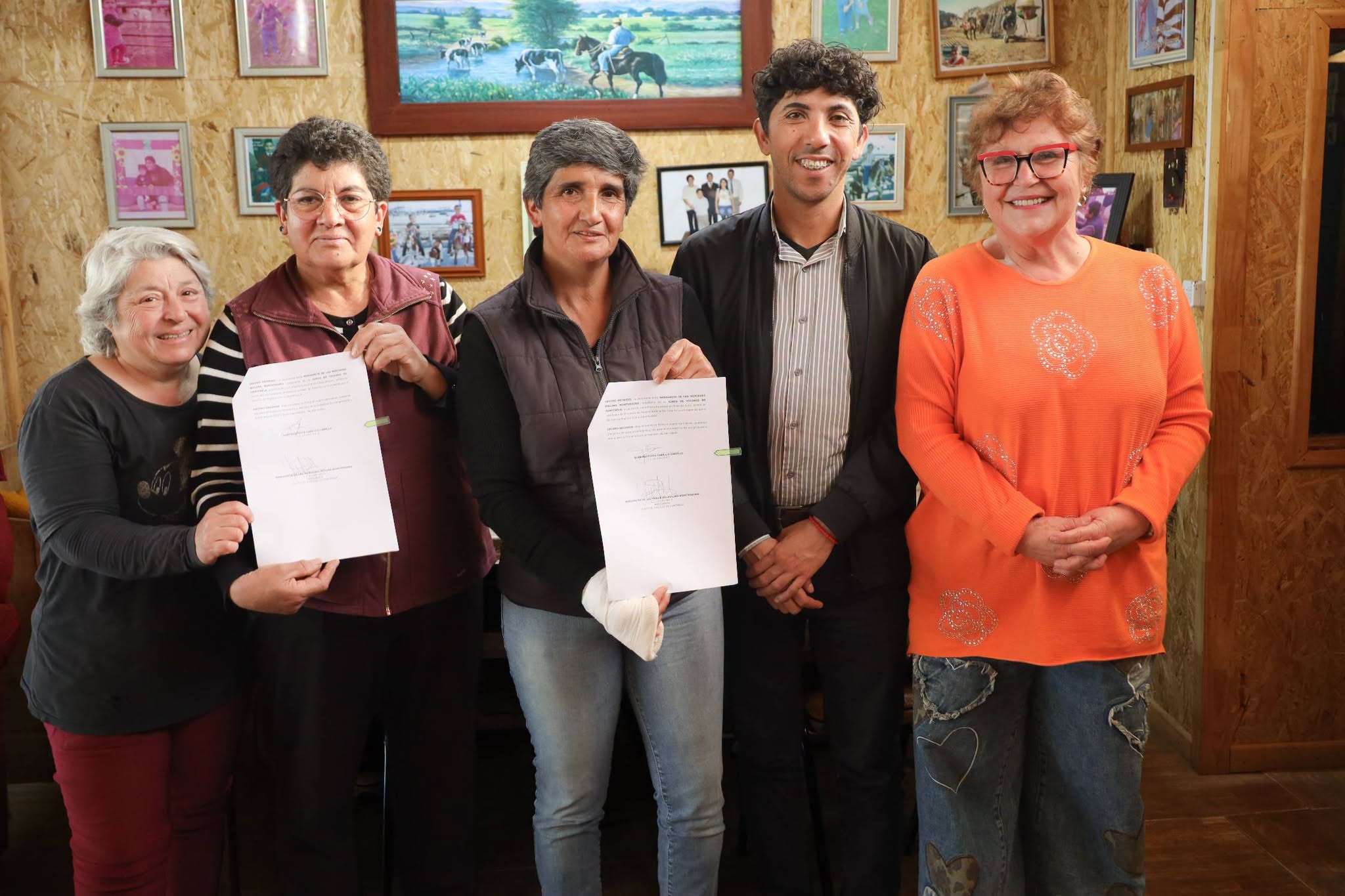 Junta de Vecinos Centinela avanza hacia su futura sede social tras firma de comodato