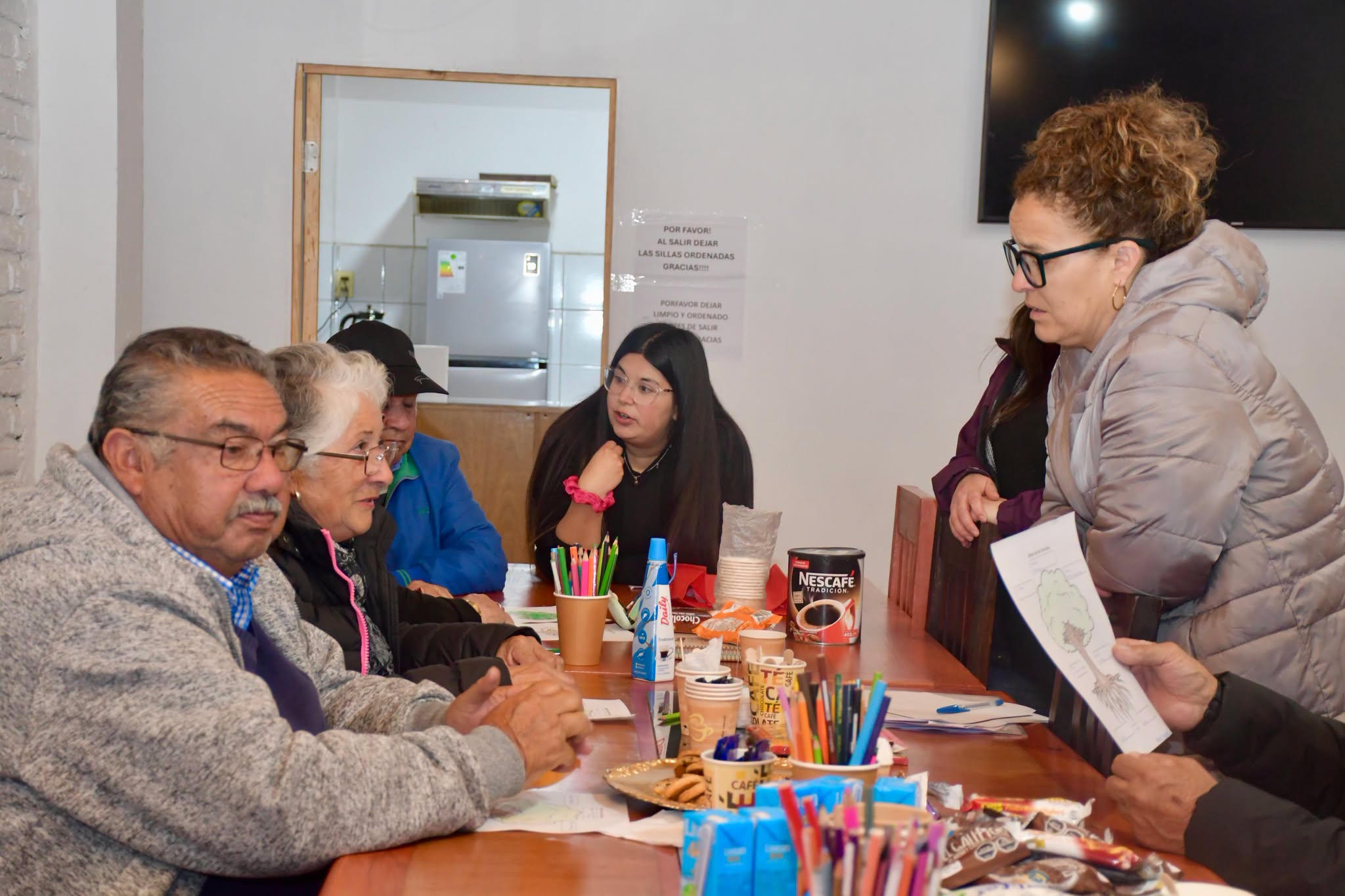 Personas mayores participaron en encuentro del Programa Vínculos dedicado a las relaciones afectivas