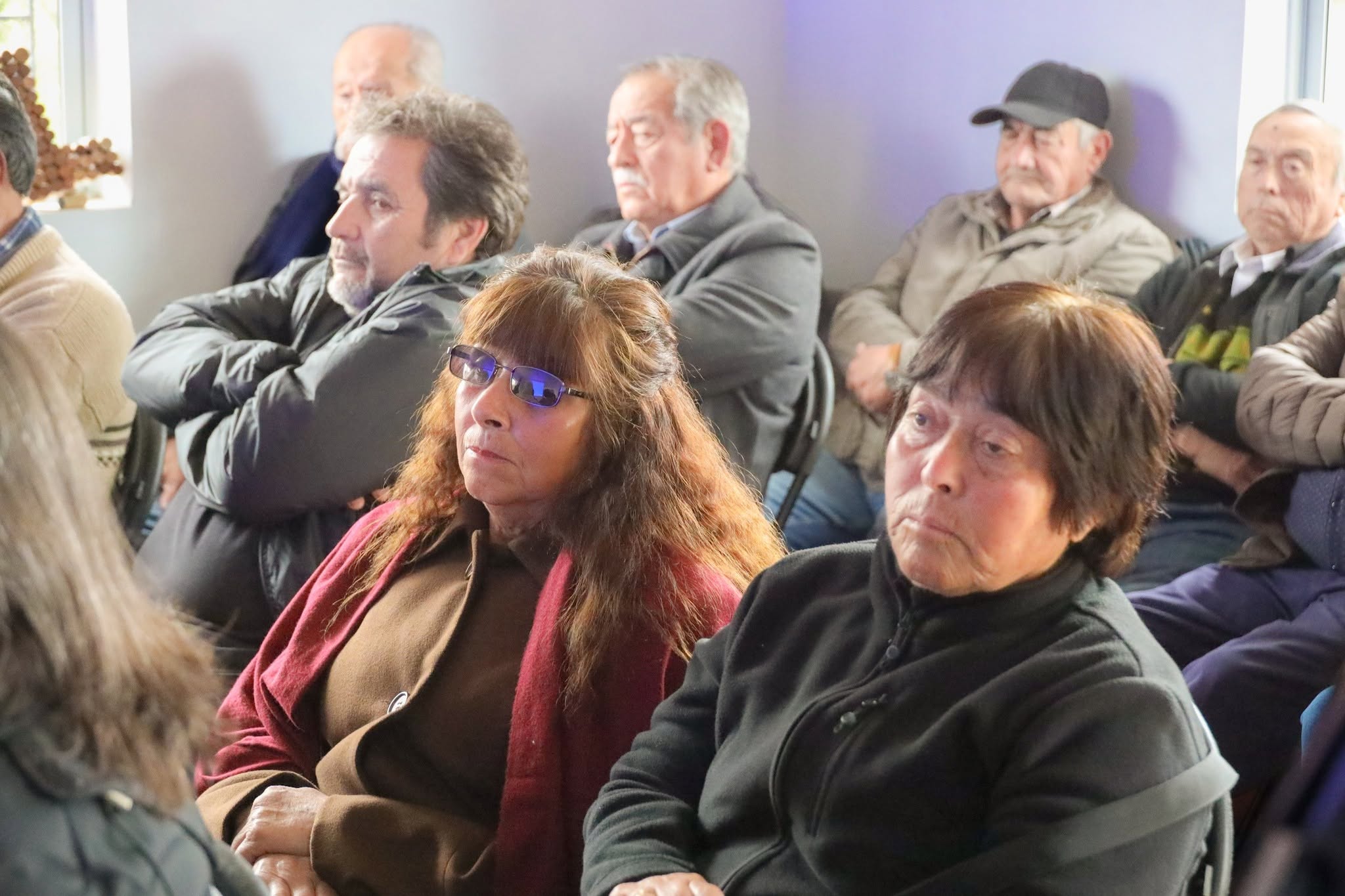 Agricultores de Rapel exponen pérdidas en sus cultivos tras heladas y fuertes vientos