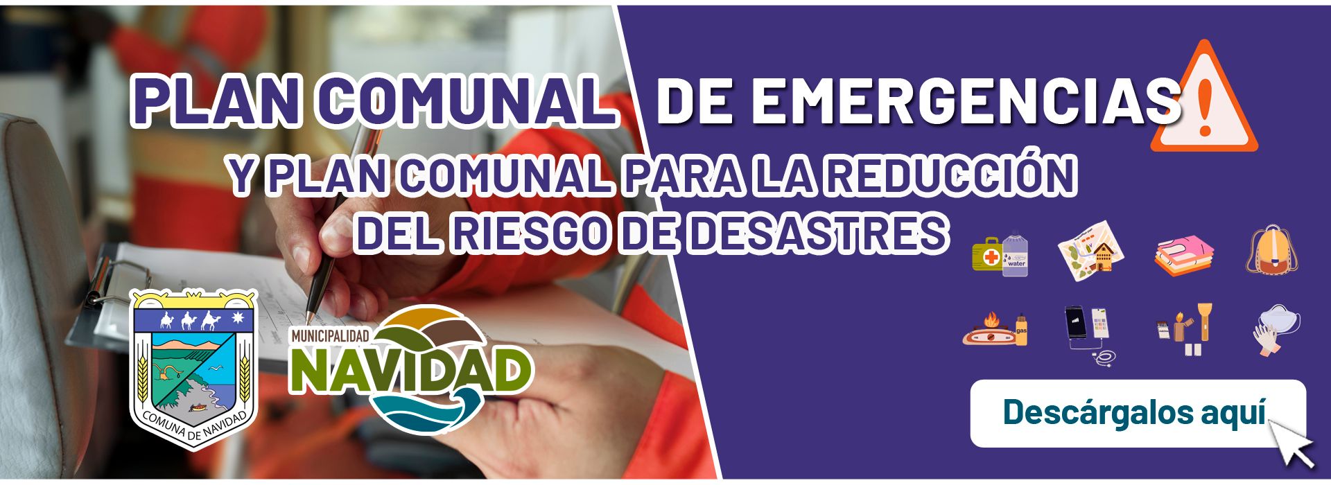 Plan Comunal de Emergencia y Plan Comunal para la Reducción del Riesgo de Desastres
