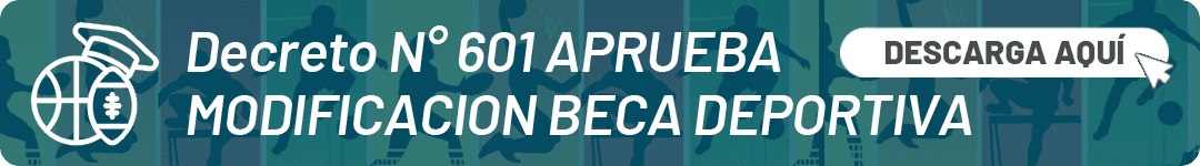Banner Decreto N° 601 APRUEBA MODIFICACION BECA DEPORTIVA.png