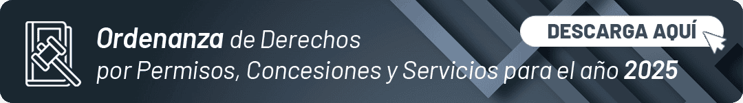 Banner ordenanza por permisos, concesiones y servicios para el año 2025.png