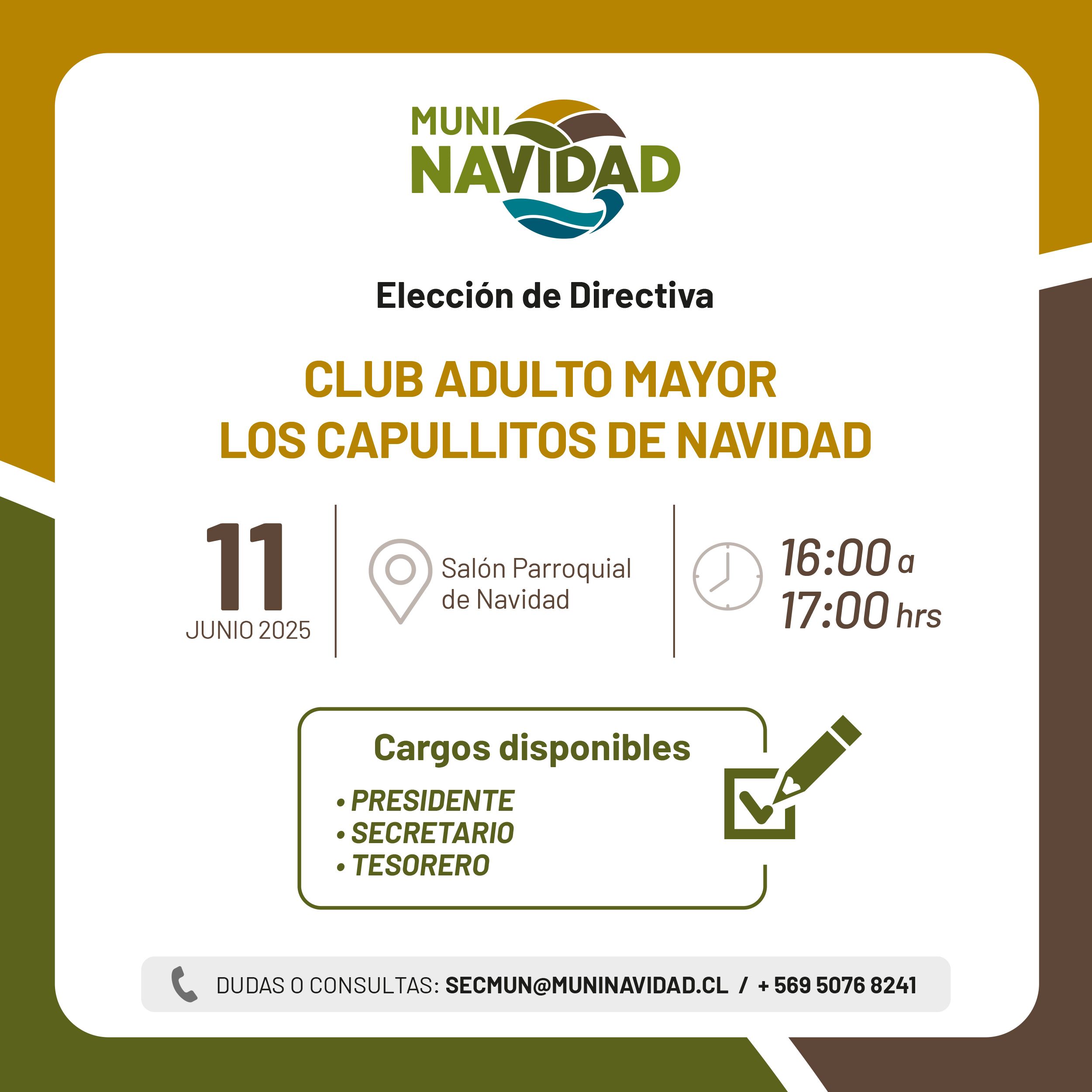 Club Adulto Mayor Los Capullitos de Navidad