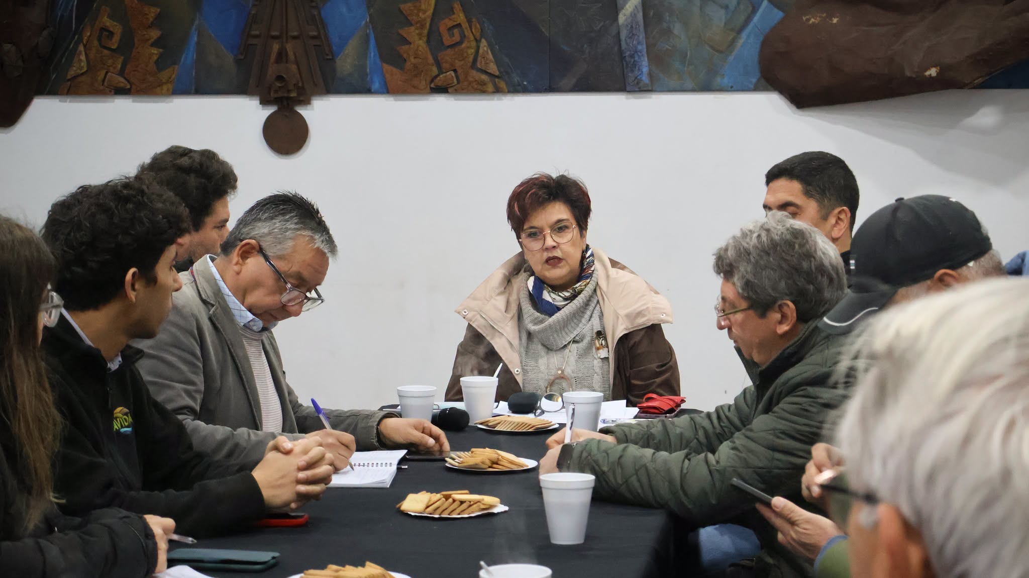 Municipio participa en mesa de trabajo para abordar los efectos de las heladas en agricultores de nuestra comuna
