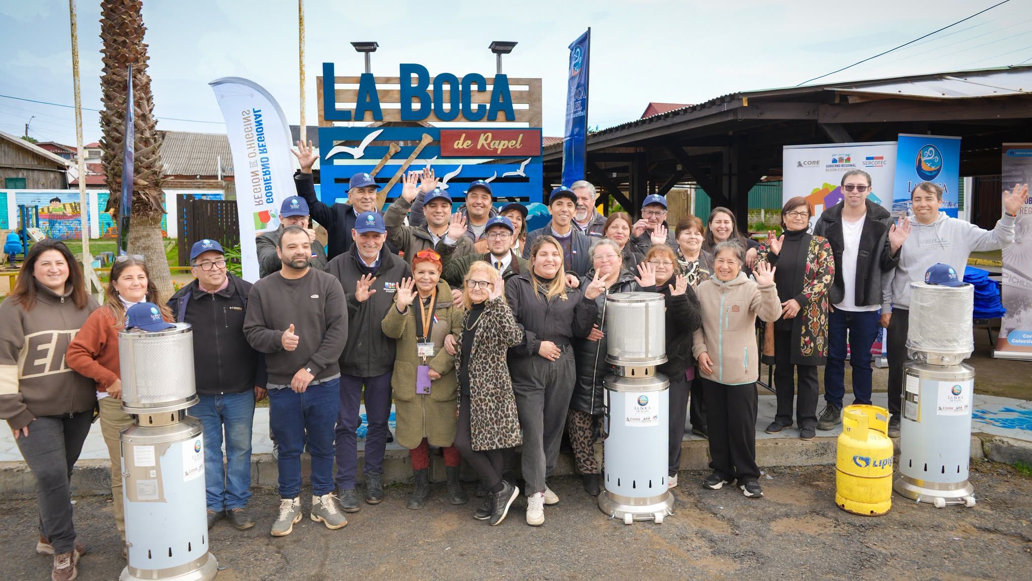 La Boca recibió equipamiento para fortalecer el trabajo de emprendedores y comerciantes del sector