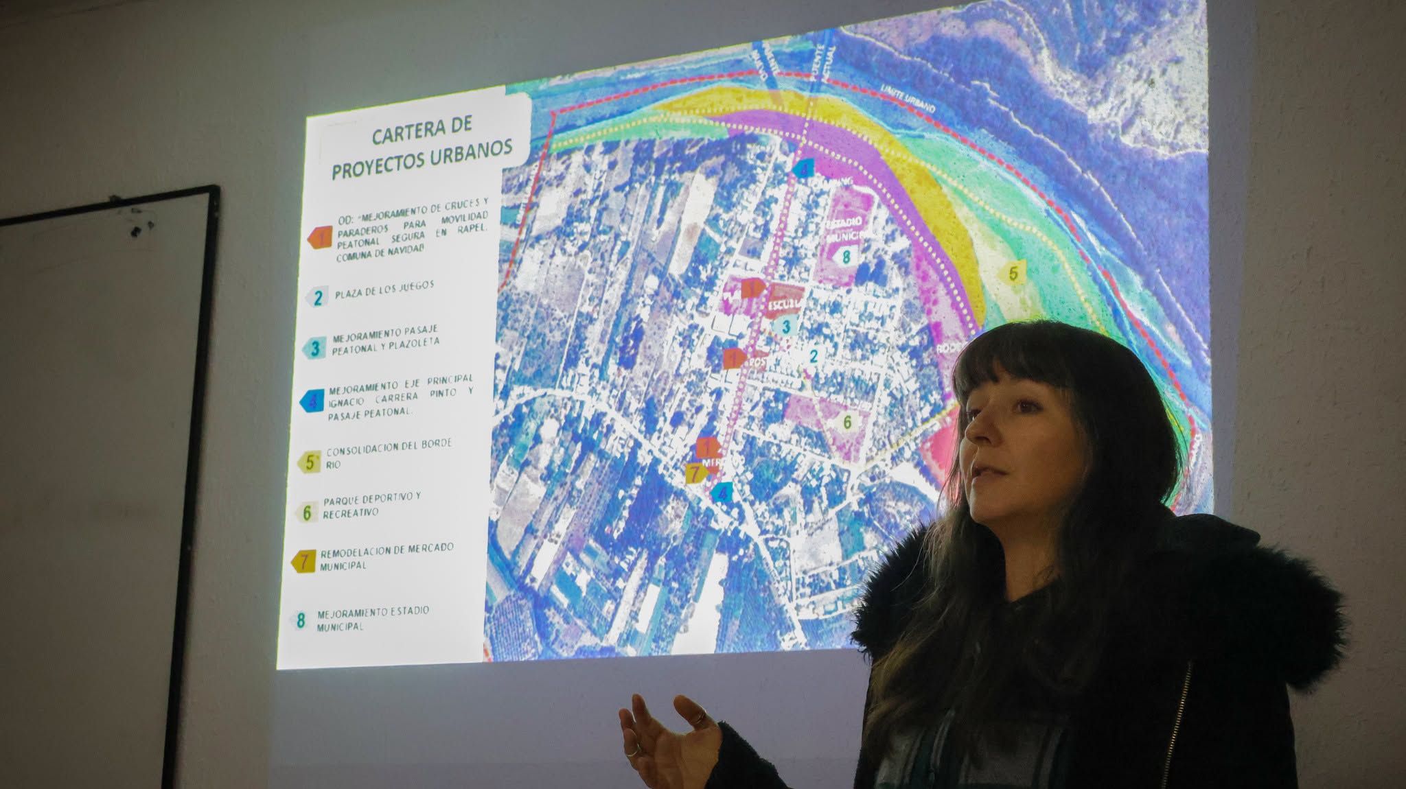 Plaza de los Juegos avanza en Rapel con la presentación de su diseño a la comunidad