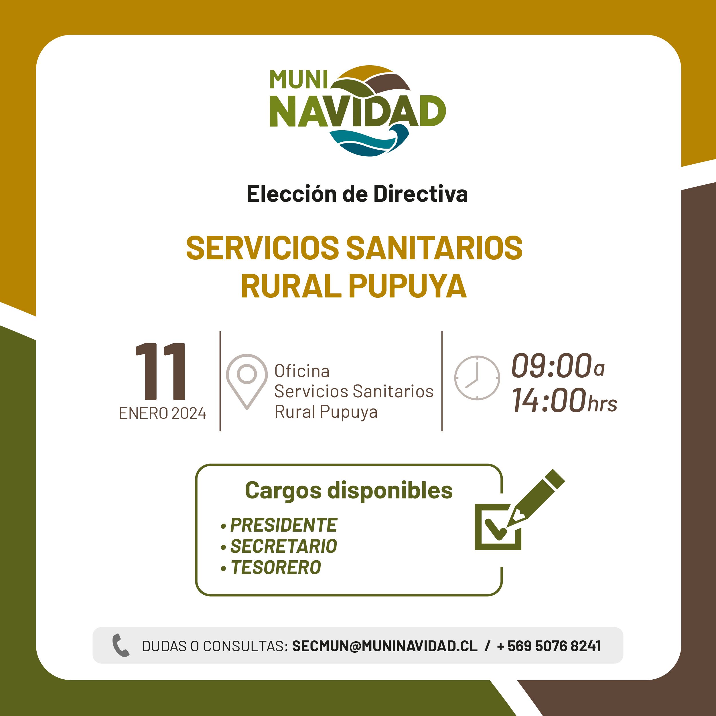 Servicios Sanitarios Rural Pupuya