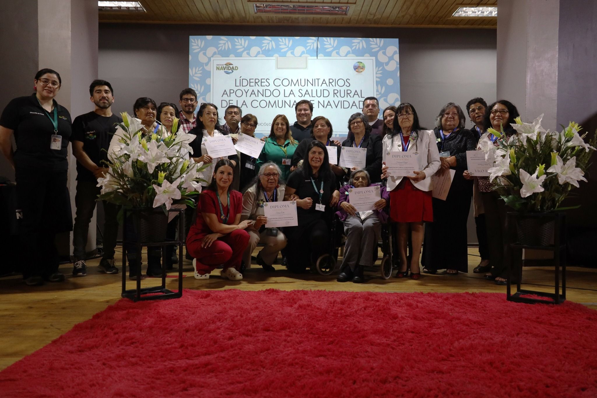 CEREMONIA DE CIERRE DEL PROGRAMA DE LÍDERES COMUNITARIOS 2025 EN NAVIDAD